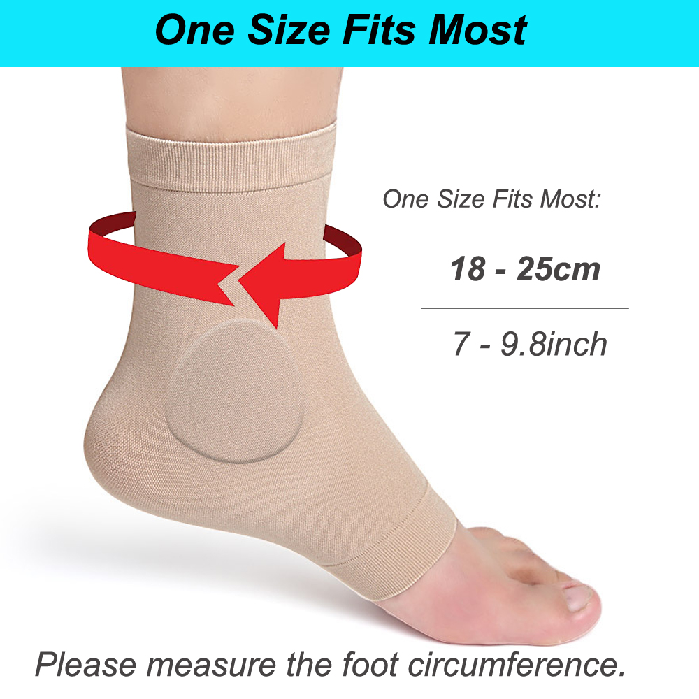 1 пара гелевых накладок на бам – обзор и цена Ankle Brace Sock