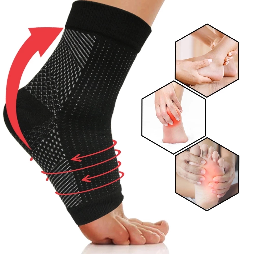 Ножной ангел, защита от устало – обзор и цена Ankle Brace Sock