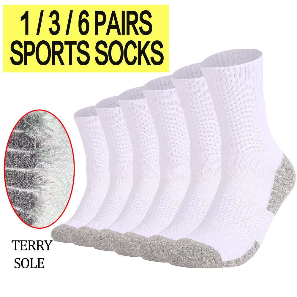 1/3/6 пар толстых мужских и же – обзор и цена Athletic Sock Cushion