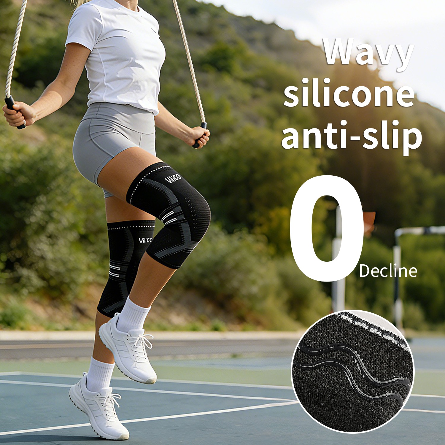1 шт. Наколенник для женщин и  – обзор и цена Compression Sleeve Calf